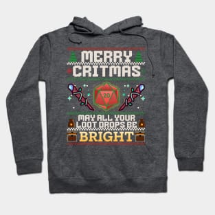 Merry Critmas Mage Hoodie